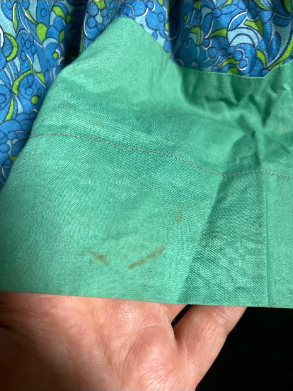 Vintage 60s/70s Handmade Apron - Picture 10 of 12